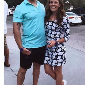 Lilly Pulitzer Pima Cotton Small Elephant Dress